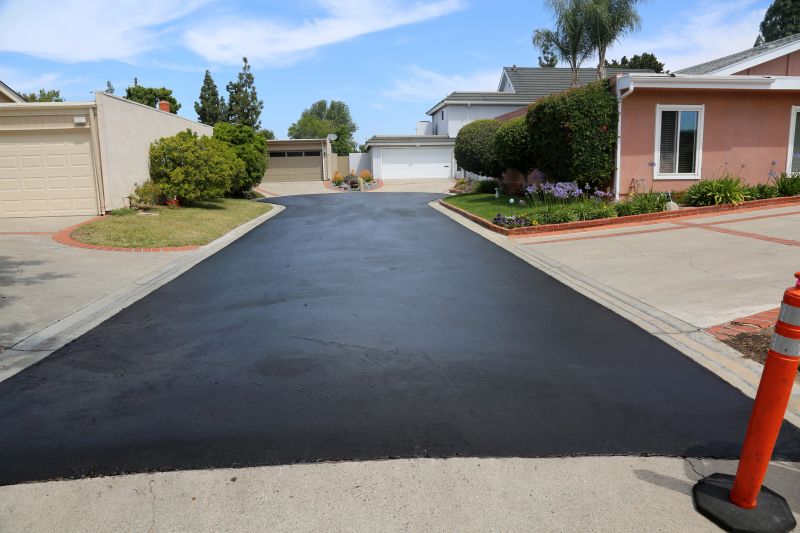Finished Sealed Driveway